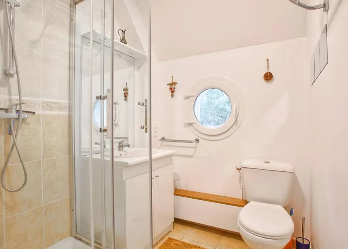 度假居 Maison De Pour 6 Personnes A 600m De La Avec Terrasse Et Jardin, Ideale En Famille - Fr-1-788-13 玛维尔弗朗斯维尔